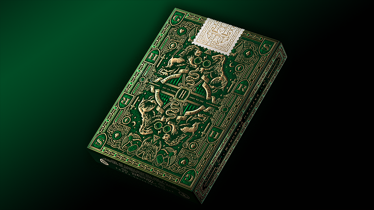 Harry Potter (Green Slytherin) by theory11 : Playing cards, Poker, Magic, Cardistry,singapore