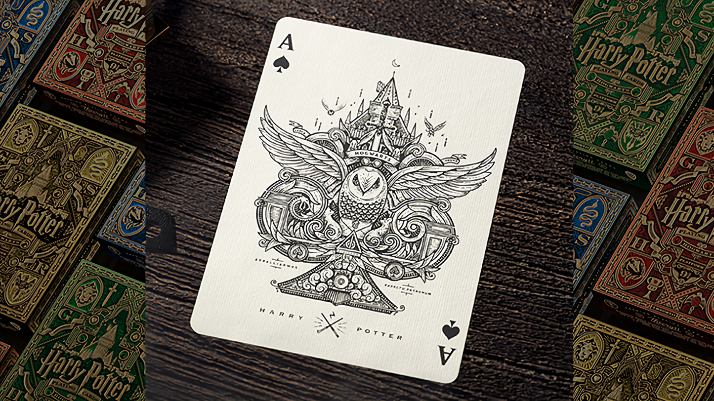 Harry Potter (Green Slytherin) by theory11 : Playing cards, Poker, Magic, Cardistry,singapore