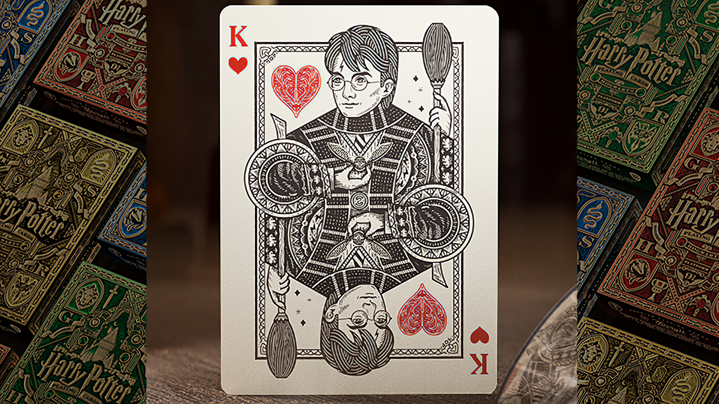Harry Potter (Red Gryffindor) by theory11 : Playing cards, Poker, Magic, Cardistry,singapore