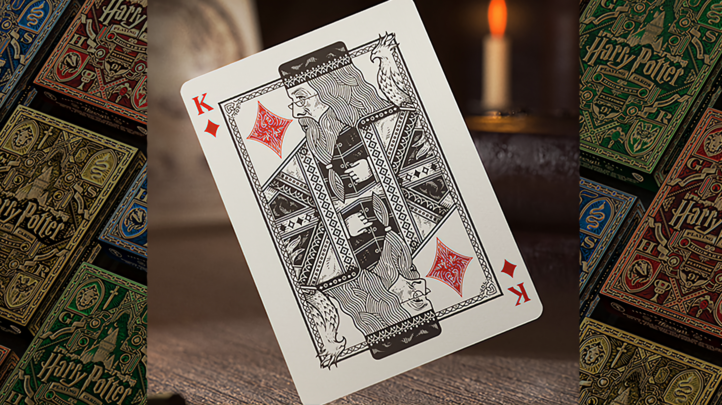 Harry Potter (Green Slytherin) by theory11 : Playing cards, Poker, Magic, Cardistry,singapore