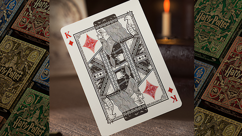 Harry Potter (Red Gryffindor) by theory11 : Playing cards, Poker, Magic, Cardistry,singapore