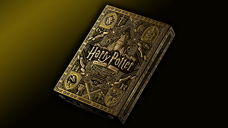 Harry Potter (Yellow Hufflepuff) by theory11 : Playing cards, Poker, Magic, Cardistry,SINGAPORE