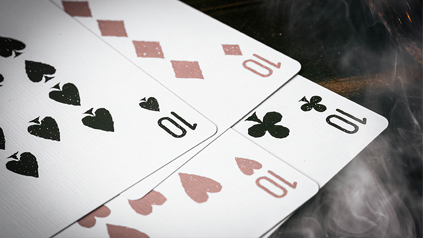 666 v4 (Rose Gold) by Riffle Shuffle : Playing Cards, Poker, Magic, Cardistry,singapore