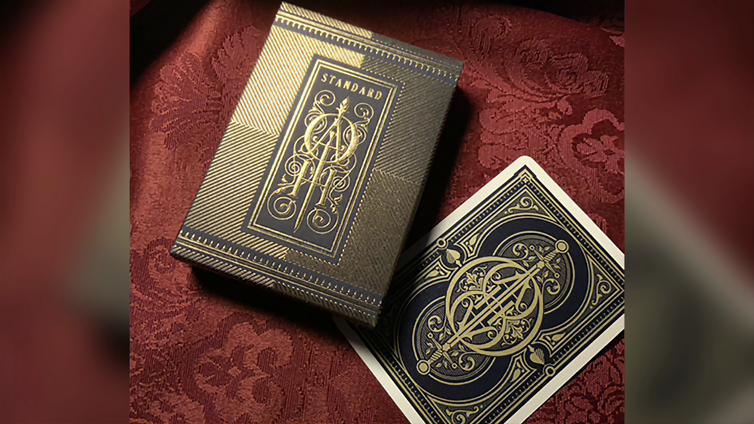Oath Standard (Navy Blue) by Lotrek : Playing Cards, Poker, Magic, Cardistry,singapore
