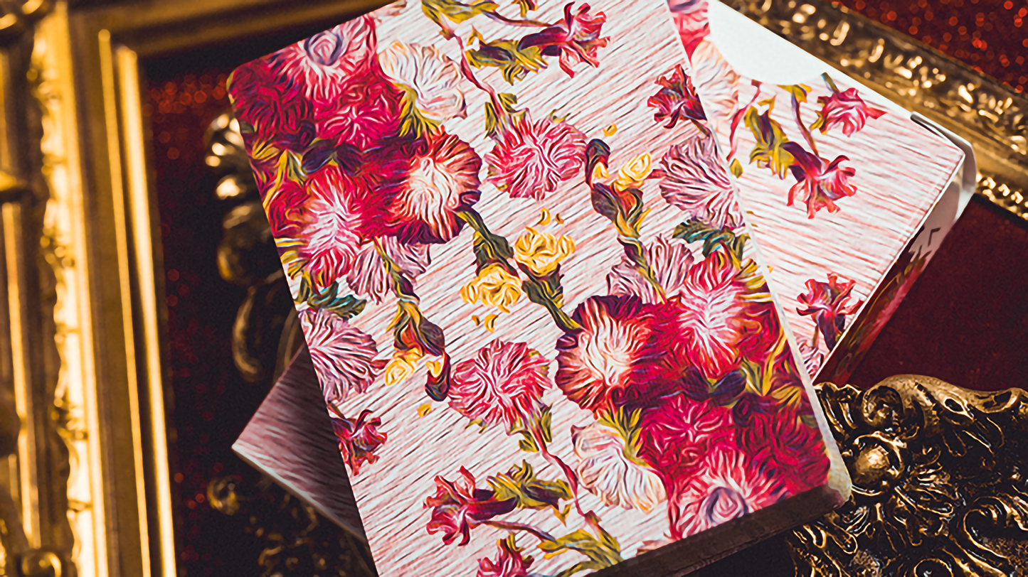 Van Gogh Asters & Phlox (Numbered- Seal) Playing Cards by Jiken & Jathan: Poker, Magic, Cardistry, singapore