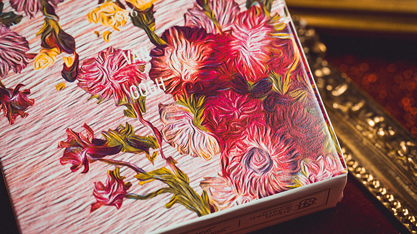 Van Gogh Asters & Phlox (Numbered- Seal) Playing Cards by Jiken & Jathan: Poker, Magic, Cardistry, singapore