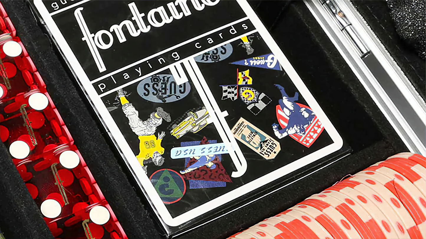 Fontaine x Guess Sticker : Playing Cards, Poker, Magic, Cardistry, Singapore