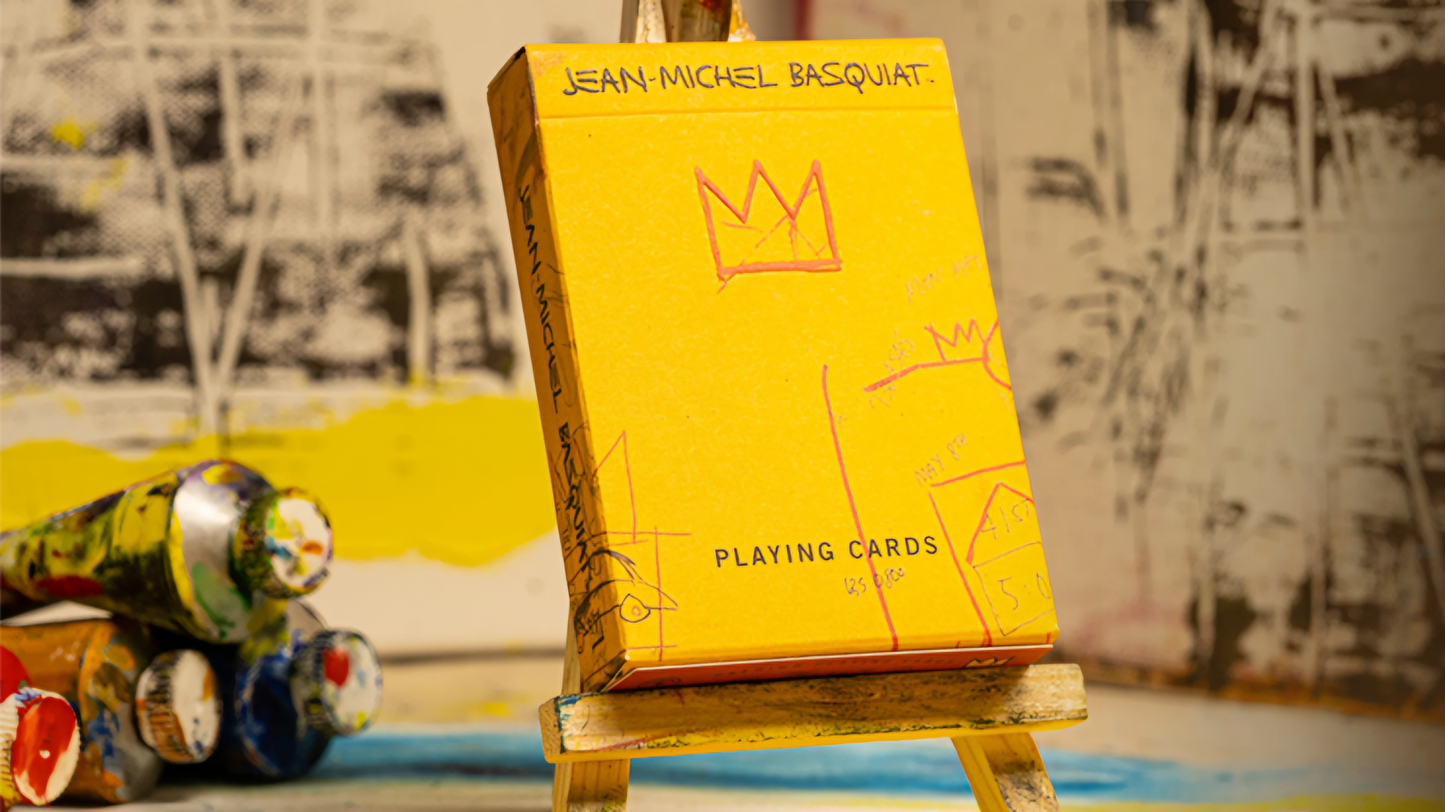 Jean Michel Basquiat by theory11 : Playing cards, Poker, Magic, Cardistry,singapore