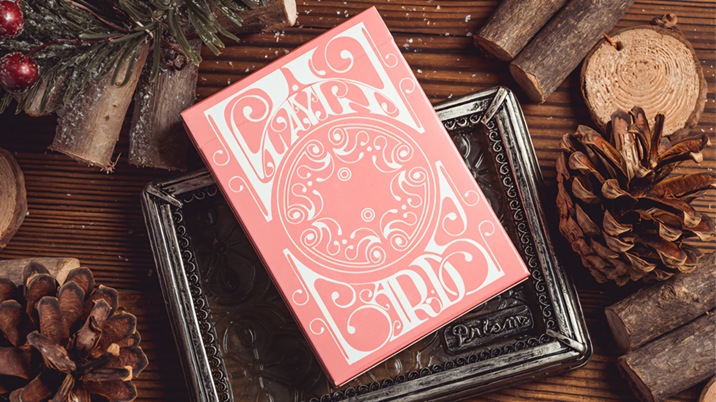 Smoke & Mirror (Pink) Standard by Dan & Dave : Playing Cards, Poker, Magic, Cardistry,singapore