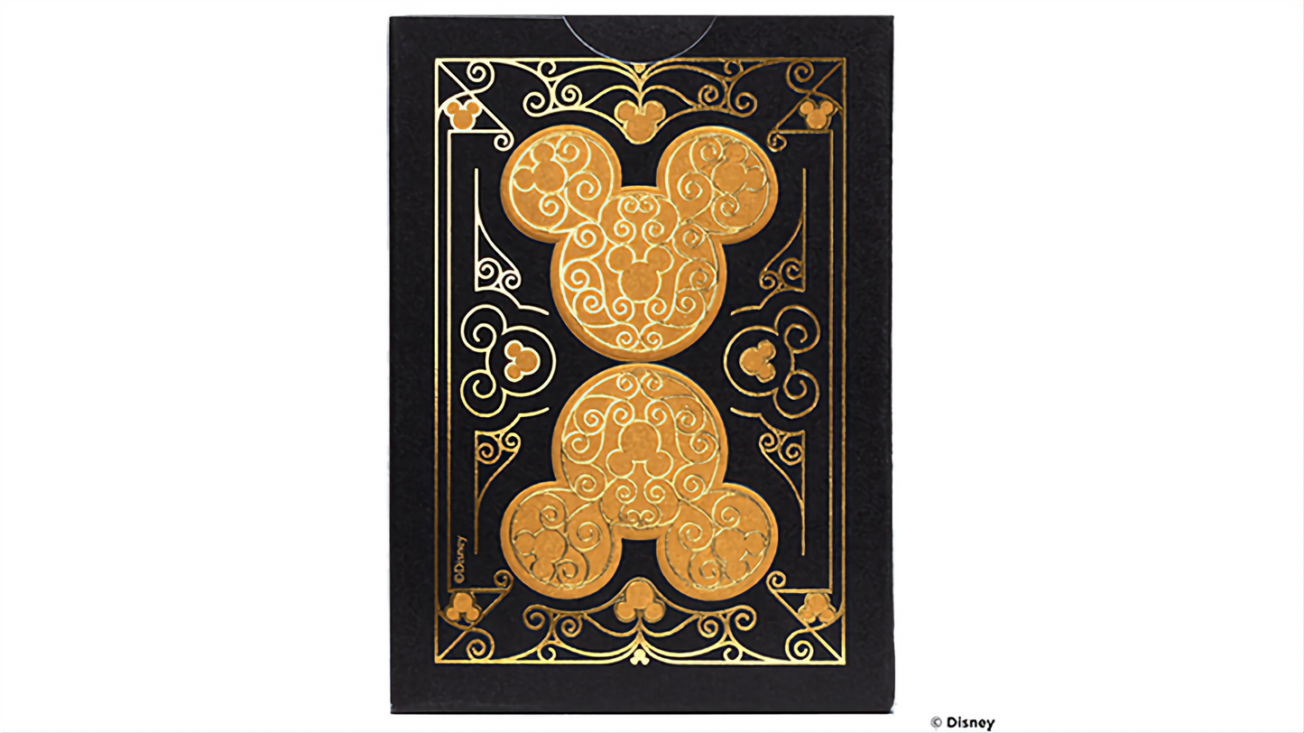 Bicycle Disney Mickey Mouse (Black and Gold) : Playing Cards, Poker, Magic, Cardistry,singapore