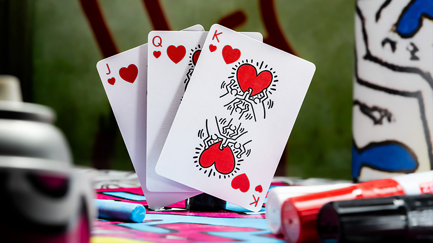 Keith Haring by theory11 : Playing cards, Poker, Magic, Cardistry,singapore