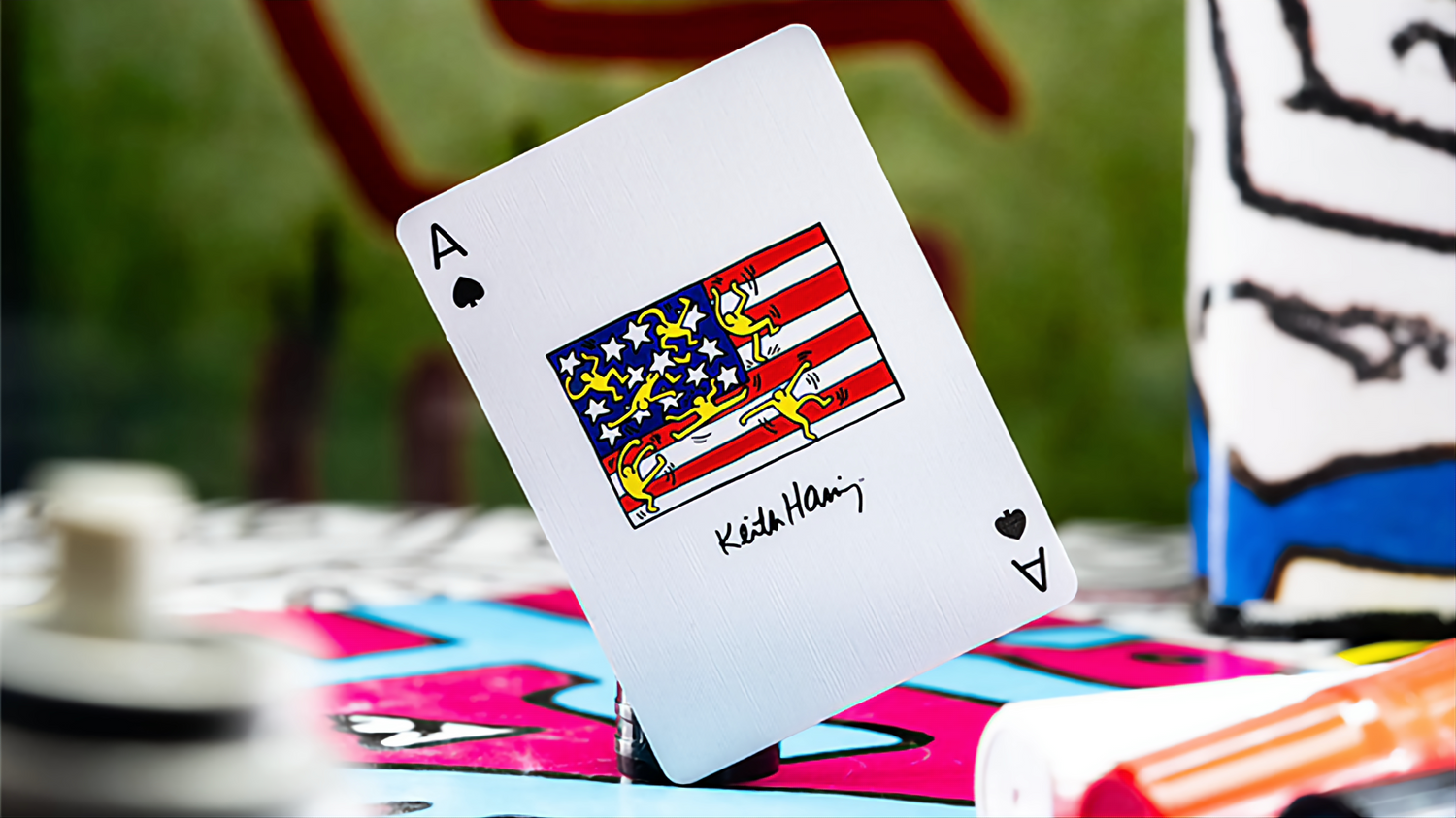 Keith Haring by theory11 : Playing cards, Poker, Magic, Cardistry,singapore