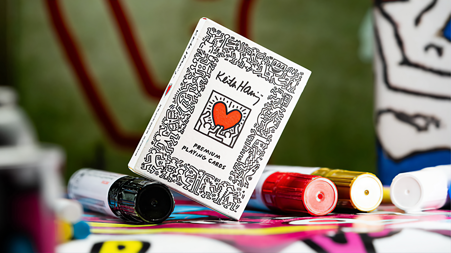 Keith Haring by theory11 : Playing cards, Poker, Magic, Cardistry,singapore