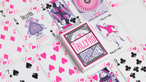 Tally Ho Circle Back Heart Playing Cards: Poker, Magic, Cardistry,singapore