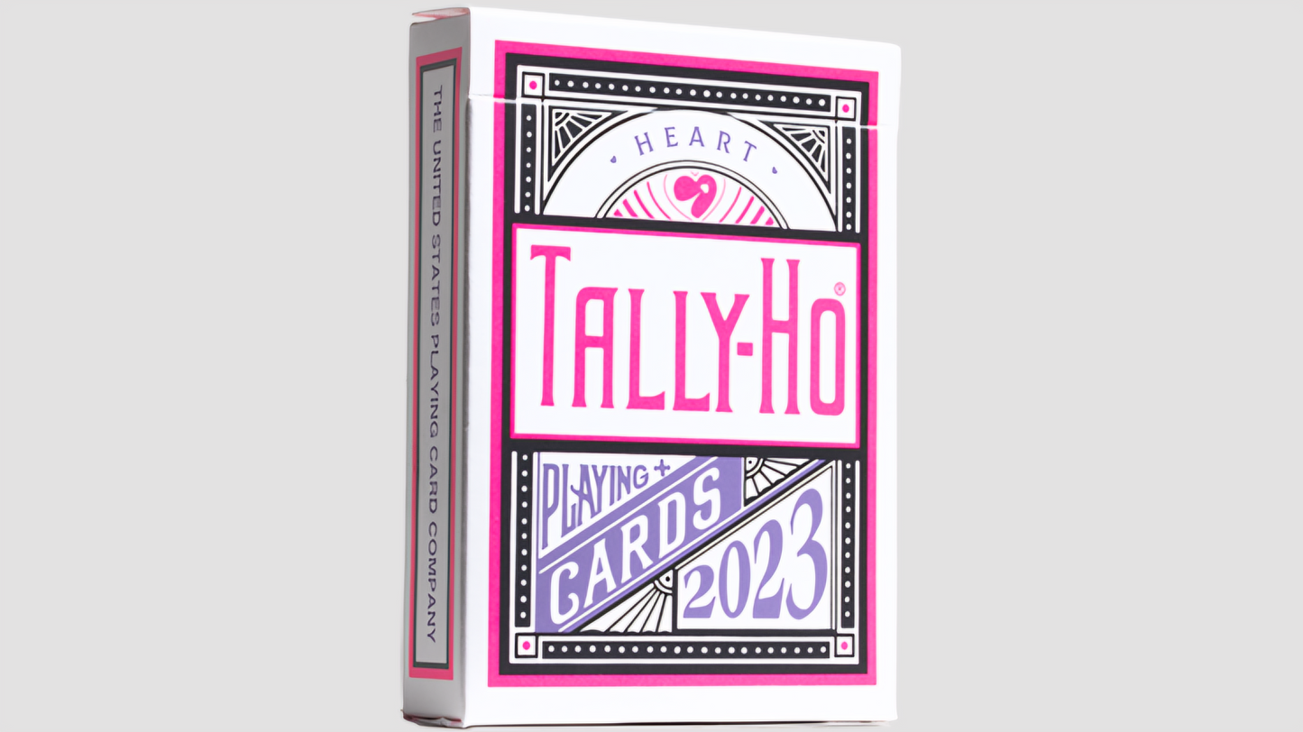 Tally Ho Circle Back Heart Playing Cards: Poker, Magic, Cardistry,singapore