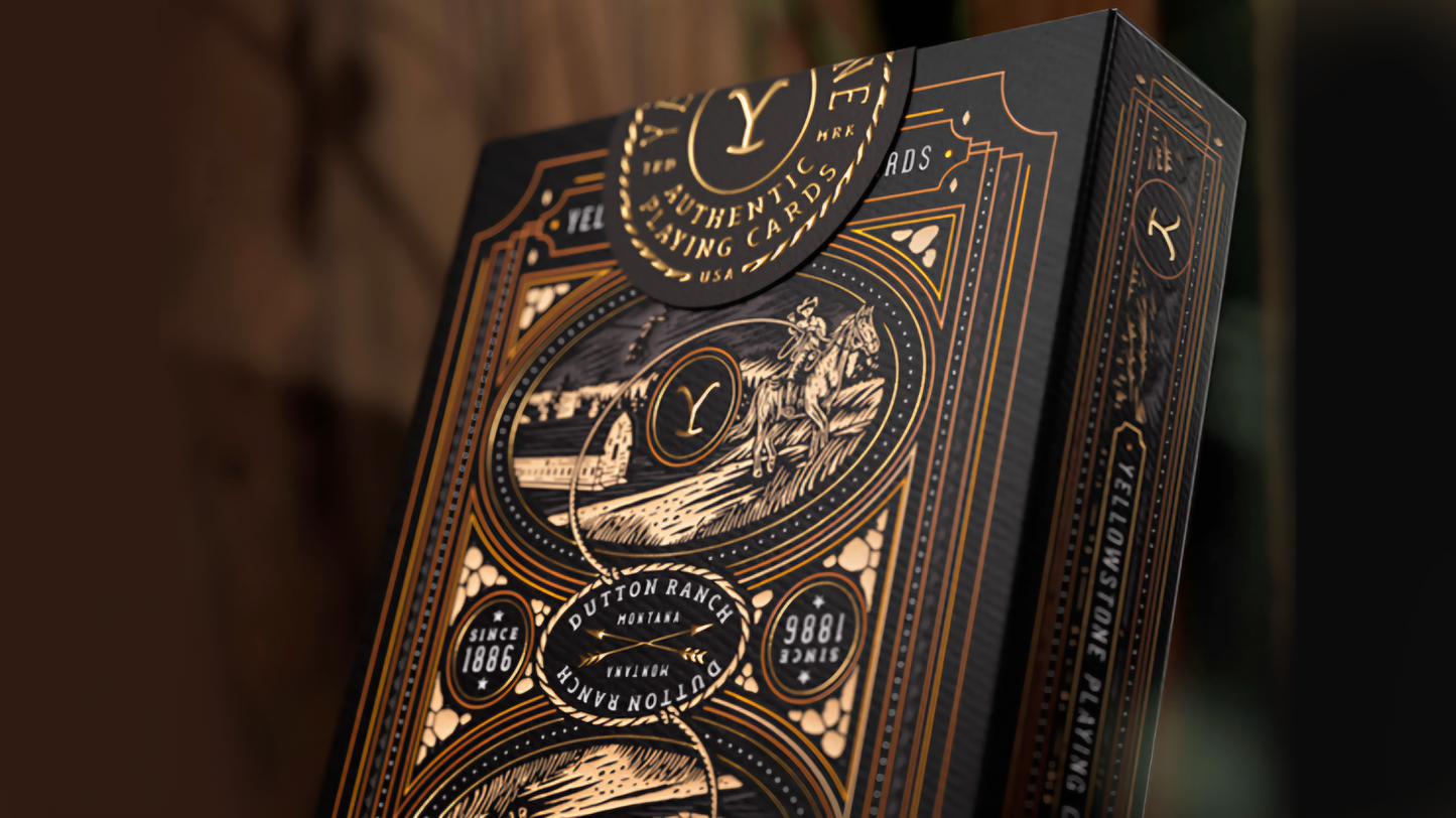 Yellowstone Playing Cards by theory11 : Playing Cards, Poker, Magic, Cardistry,singapore