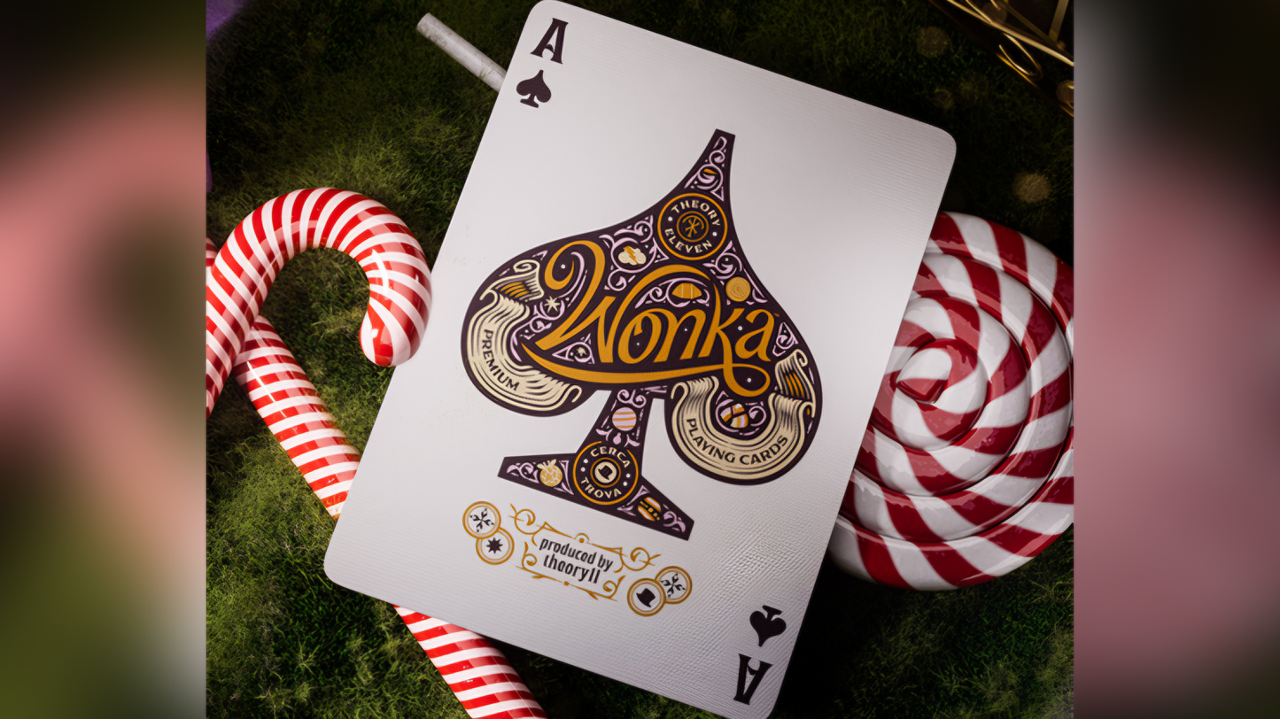 Wonka Playing Cards by theory11 : Playing Cards, Poker, Magic, Cardistry,singapore