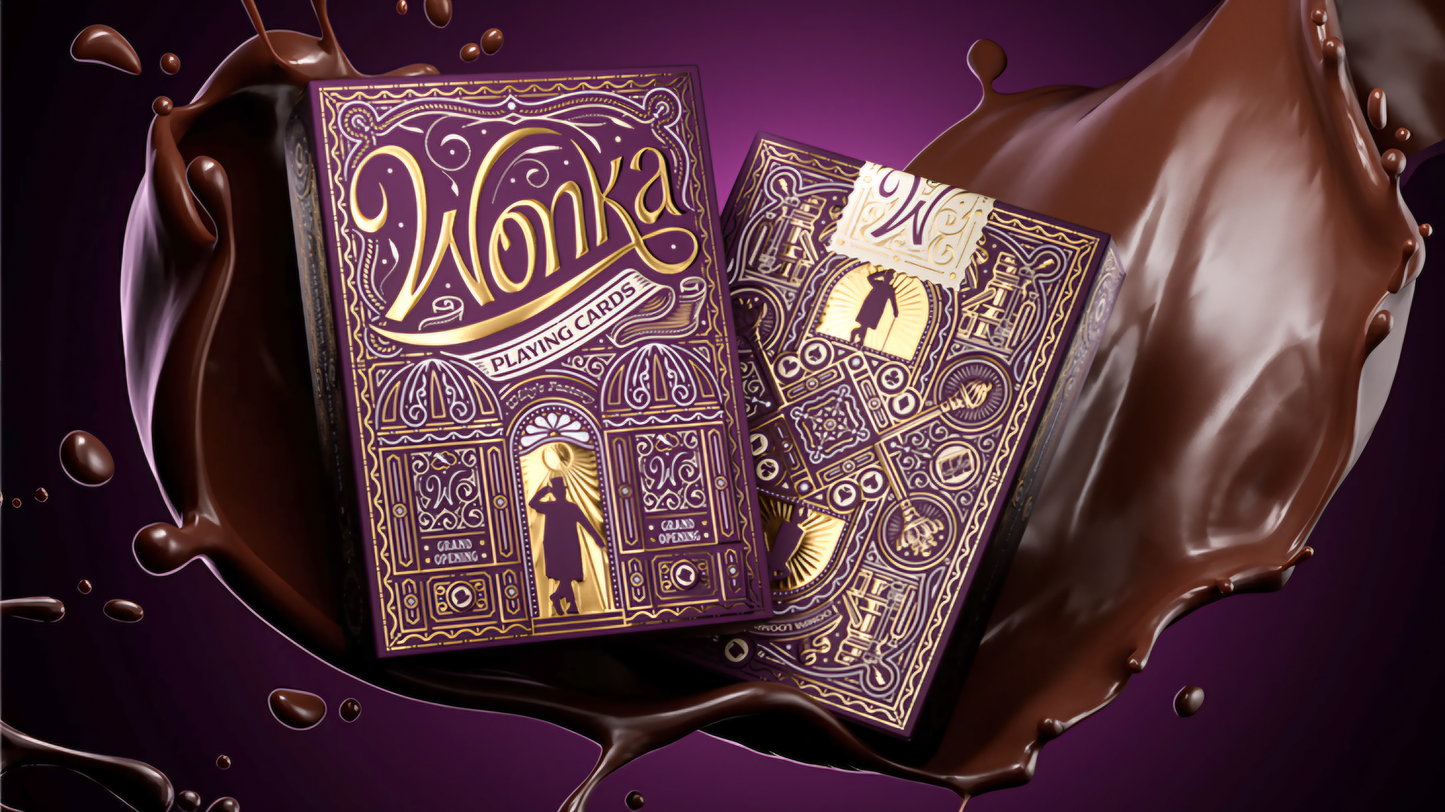 Wonka Playing Cards by theory11 : Playing Cards, Poker, Magic, Cardistry,singapore