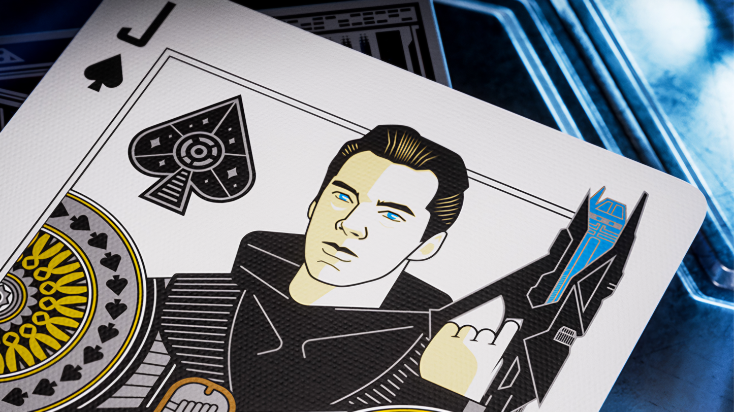 Star Trek Dark Edition (Black) Playing Cards by theory11 : Playing Cards, Poker, Magic, Cardistry,singapore