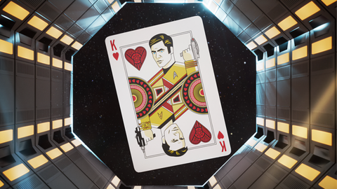 Star Trek Light Edition (White) Playing Cards by theory11 : Playing Cards, Poker, Magic, Cardistry,singapore