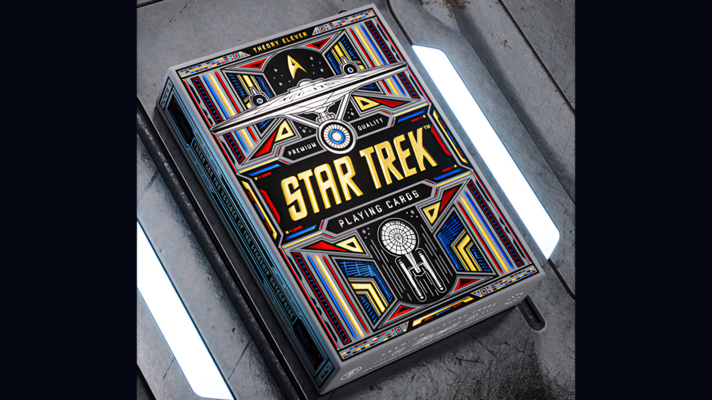 Star Trek Light Edition (White) Playing Cards by theory11 : Playing Cards, Poker, Magic, Cardistry,singapore