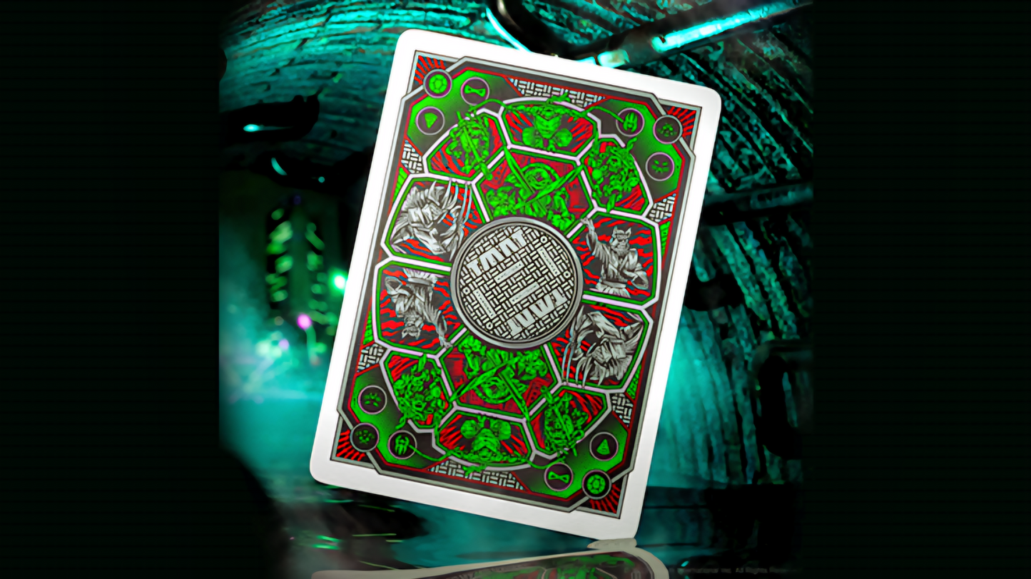 Teenage Mutant Ninja Turtles by theory11 : Playing cards, Poker, Magic, Cardistry,singapore