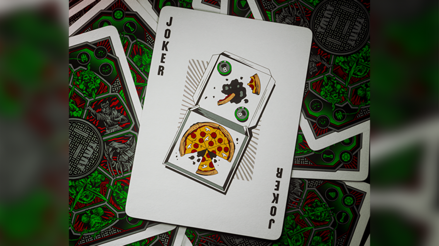 Teenage Mutant Ninja Turtles by theory11 : Playing cards, Poker, Magic, Cardistry,singapore
