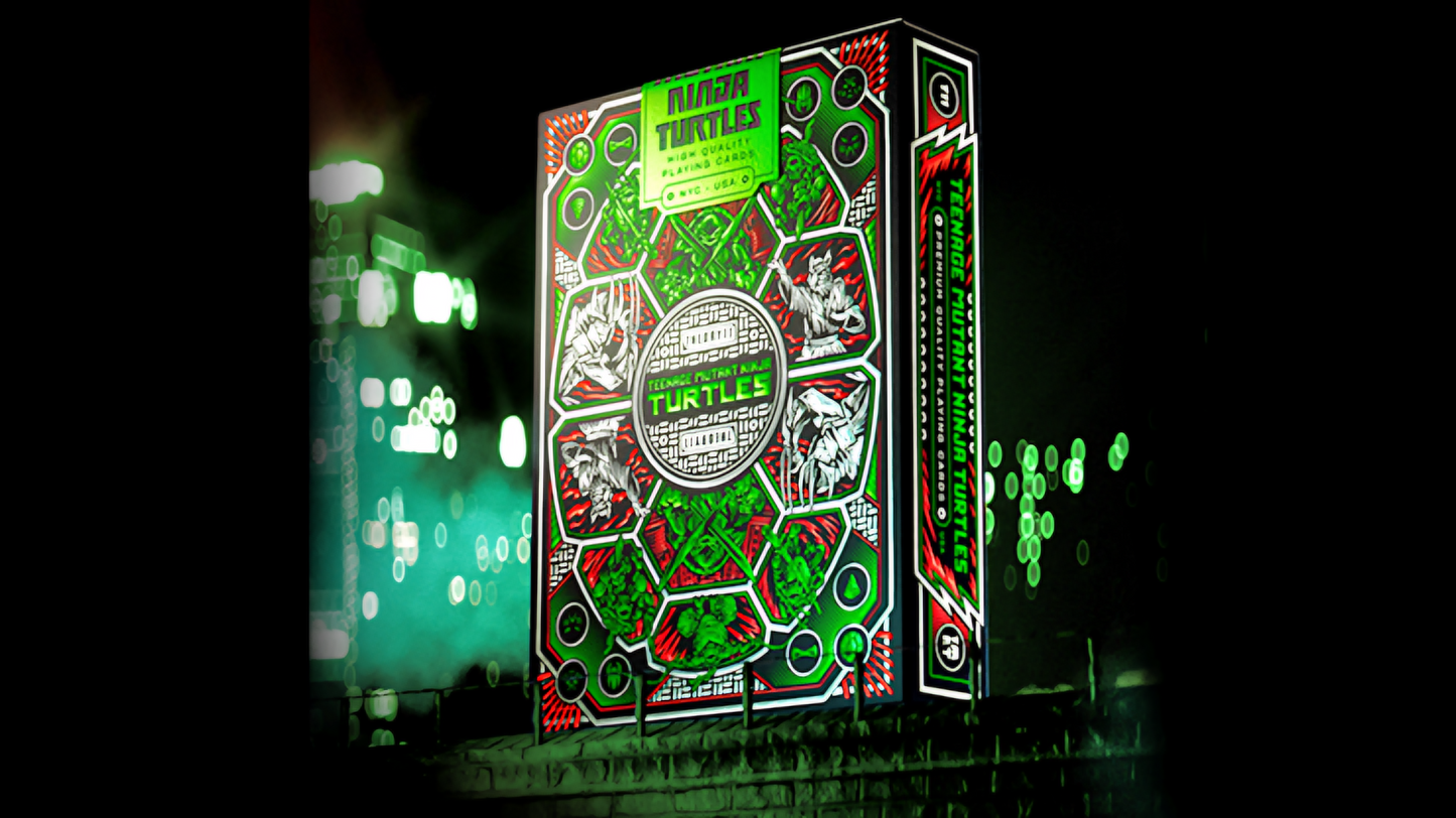 Teenage Mutant Ninja Turtles by theory11 : Playing cards, Poker, Magic, Cardistry,singapore