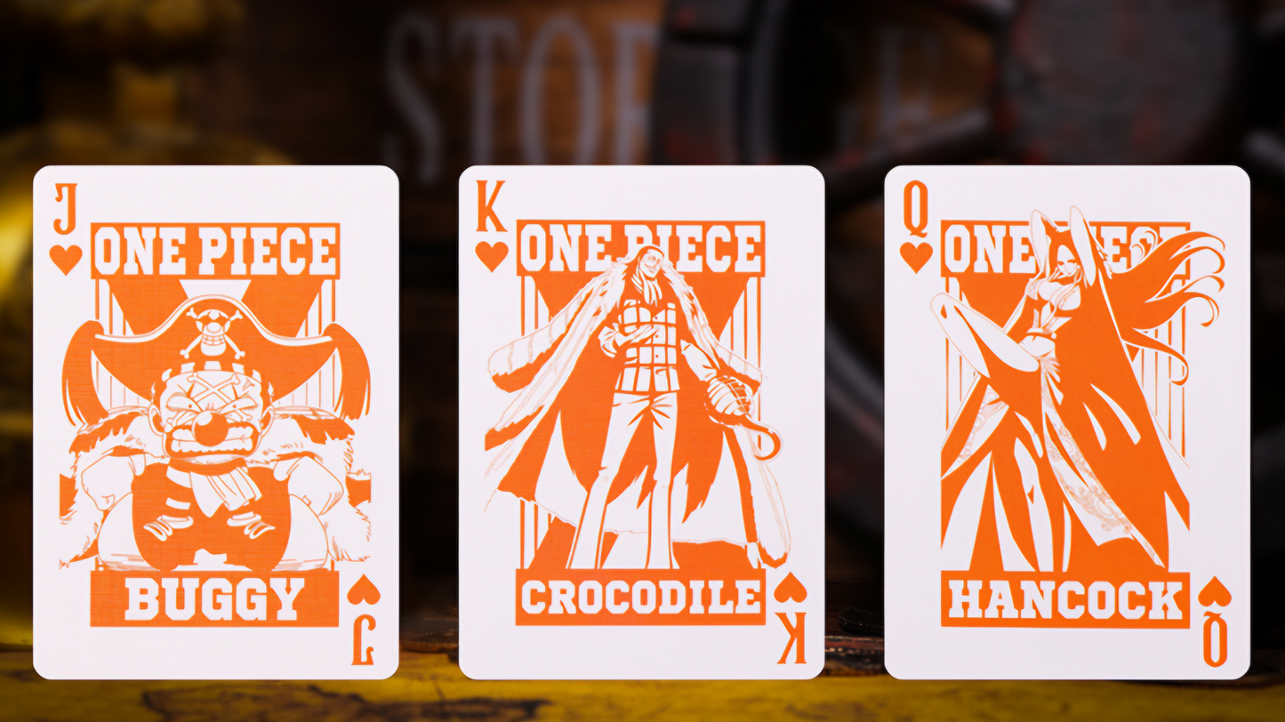 One Piece - Crocodile Playing Cards by Card Mafia: Poker, Magic, Cardistry, singapore