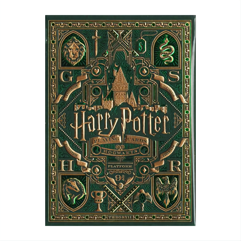 Harry Potter (Green Slytherin) by theory11 : Playing cards, Poker, Magic, Cardistry,singapore