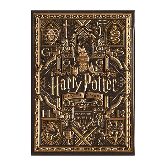 Harry Potter (Yellow Hufflepuff) by theory11 : Playing cards, Poker, Magic, Cardistry,SINGAPORE