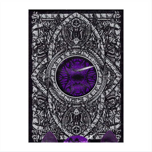 Inferno Violet Vengeance Edition by Darkside Playing Card Co. : Playing Cards, Poker, Magic, Cardistry,singapore