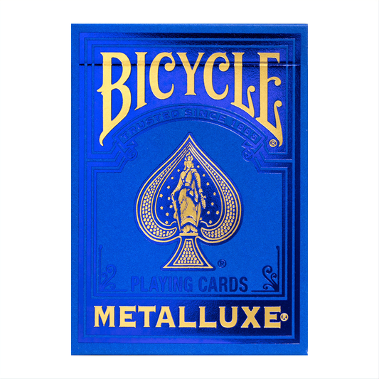 Bicycle Metalluxe Blue : Playing Cards, Poker, Magic, Cardistry,singapore