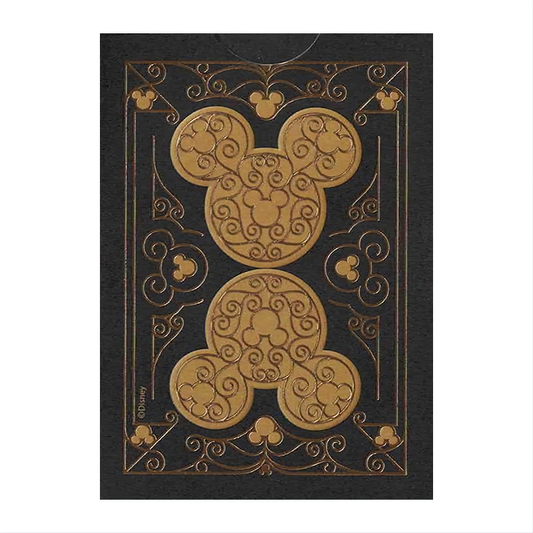 Bicycle Disney Mickey Mouse (Black and Gold) : Playing Cards, Poker, Magic, Cardistry,singapore