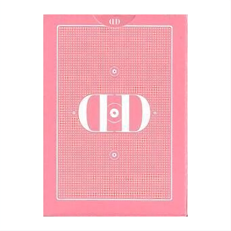 Smoke & Mirror (Pink) Standard by Dan & Dave : Playing Cards, Poker, Magic, Cardistry,singapore