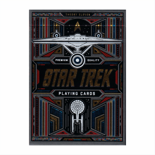 Star Trek Dark Edition (Black) Playing Cards by theory11 : Playing Cards, Poker, Magic, Cardistry,singapore