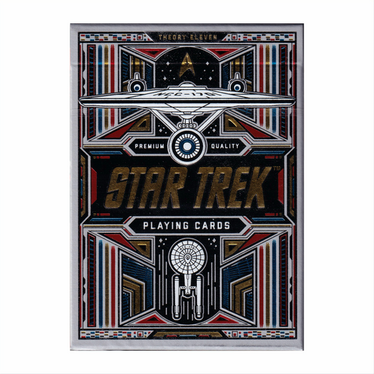 Star Trek Light Edition (White) Playing Cards by theory11 : Playing Cards, Poker, Magic, Cardistry,singapore