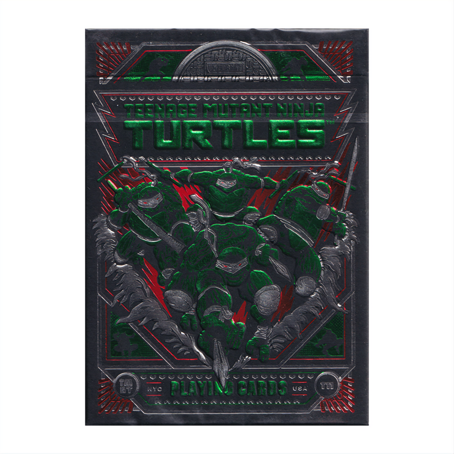 Teenage Mutant Ninja Turtles by theory11 : Playing cards, Poker, Magic, Cardistry,singapore