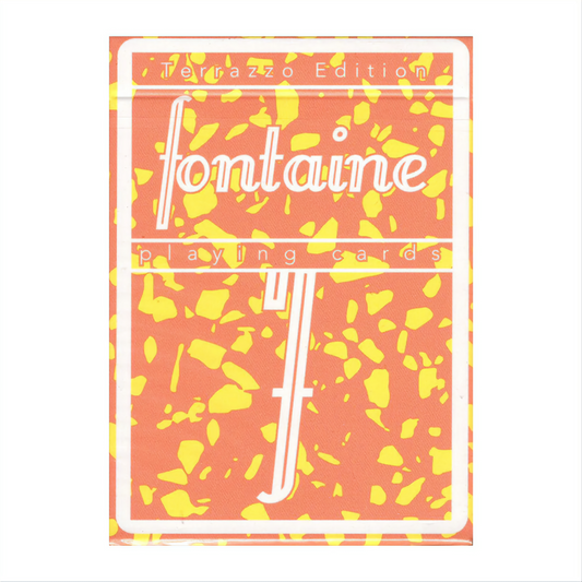 Fontaine Fantasies: Terazzo Playing Cards : Playing Cards, Poker, Magic, Cardistry,singapore