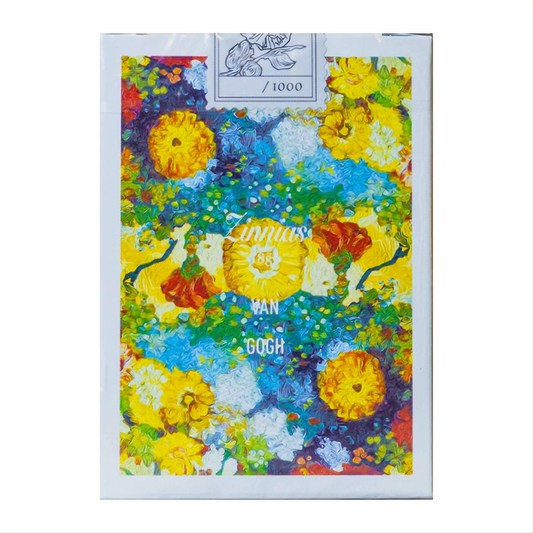 Van Gogh Zinnias (Numbered- Seal) Playing Cards by Jiken & Jathan: Poker, Magic, Cardistry, singapore