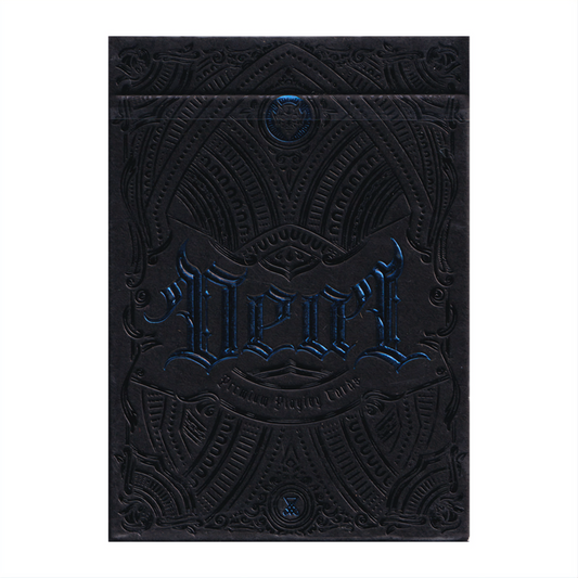 Deal with the Devil (Cobalt Blue) by Darkside Playing Cards Co. : Playing Cards, Poker, Magic, Cardistry,singapore