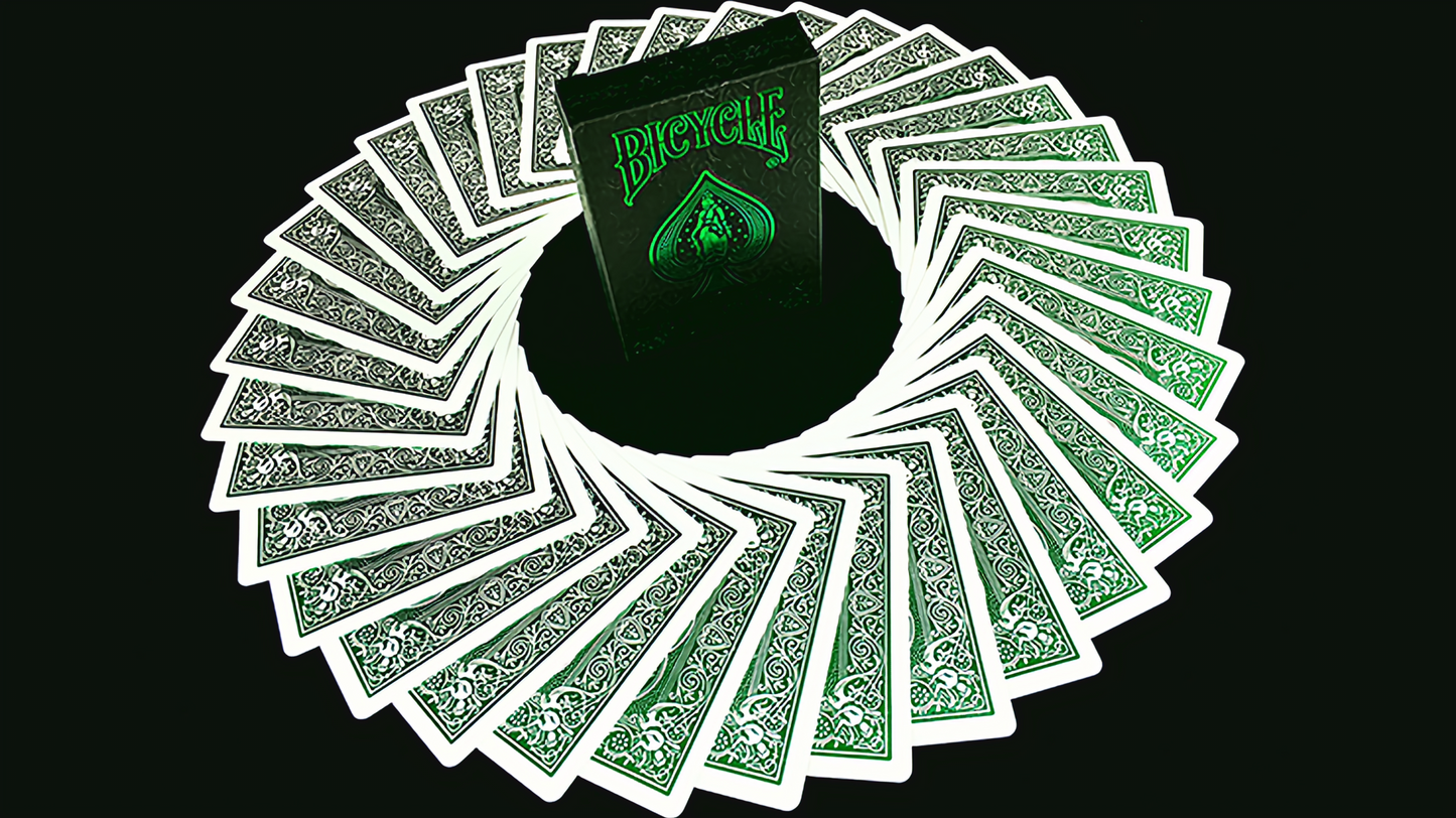 Bicycle MetalLuxe Emerald Limited Edition Playing Cards ,Poker ,Magic ,Cardistry, Singapore