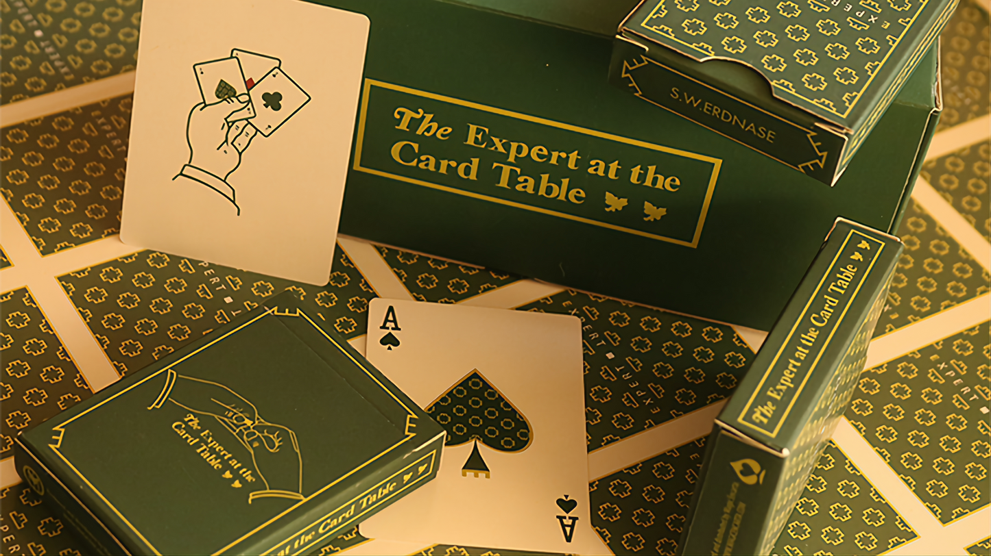 The Expert at the Card Table (Green) by Magic Encarta : Playing Cards, Poker, Magic, Cardistry, Singapore
