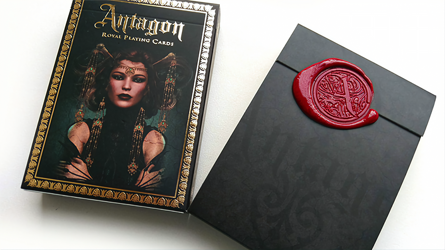 Limited Edition Antagon Royal (Red Seal) by SixtyFourPlayingCards , Playing Cards , Poker , Magic , Cardistry , Singapore