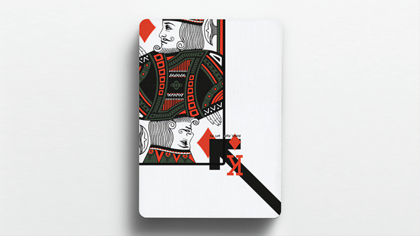 Offset Orange by Cardistry Touch : Playing Cards, Poker, Magic, Cardistry, Singapore
