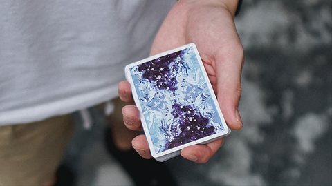 Fluid Art Blue (Cardistry Edition) by TCC : Playing Cards, Poker, Magic, Cardistry, Singapore