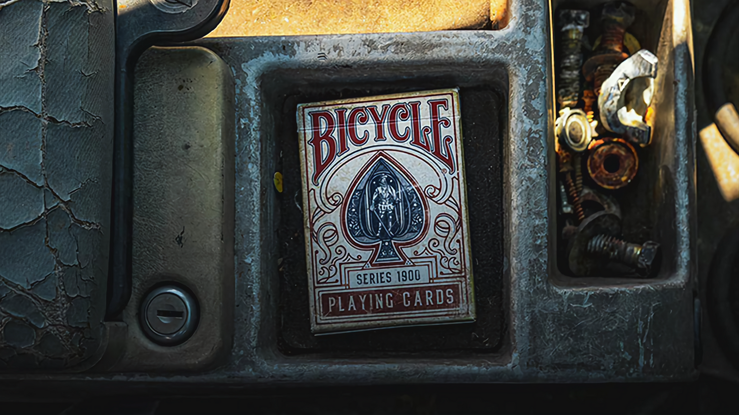 Bicycle 1900 Red by Ellusionist : Playing cards, Poker, Magic, Cardistry, Singapore