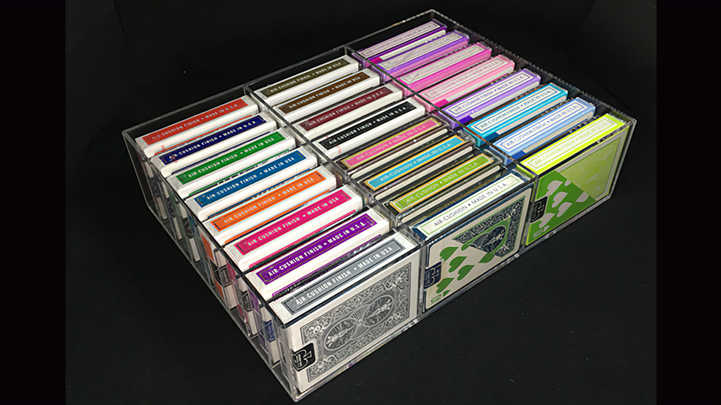 Carat XDR24 Deck Display Rack by Carat Case Creations : Playing Cards, Poker, Magic, Cardistry, Singapore