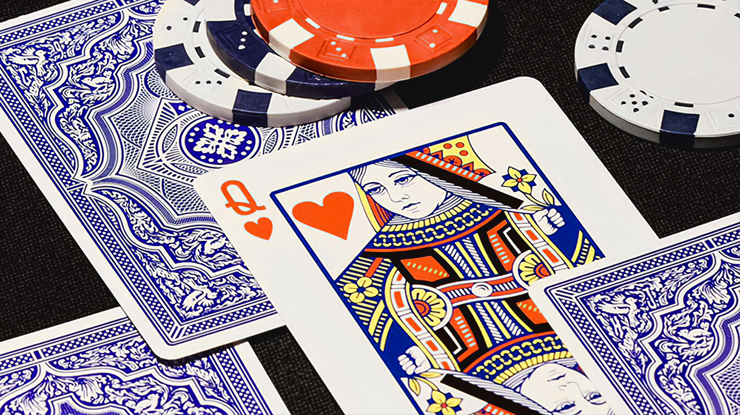 Blue Cohorts by Ellusionist : Marked Playing Cards , Poker , Magic , Cardistry , Singapore
