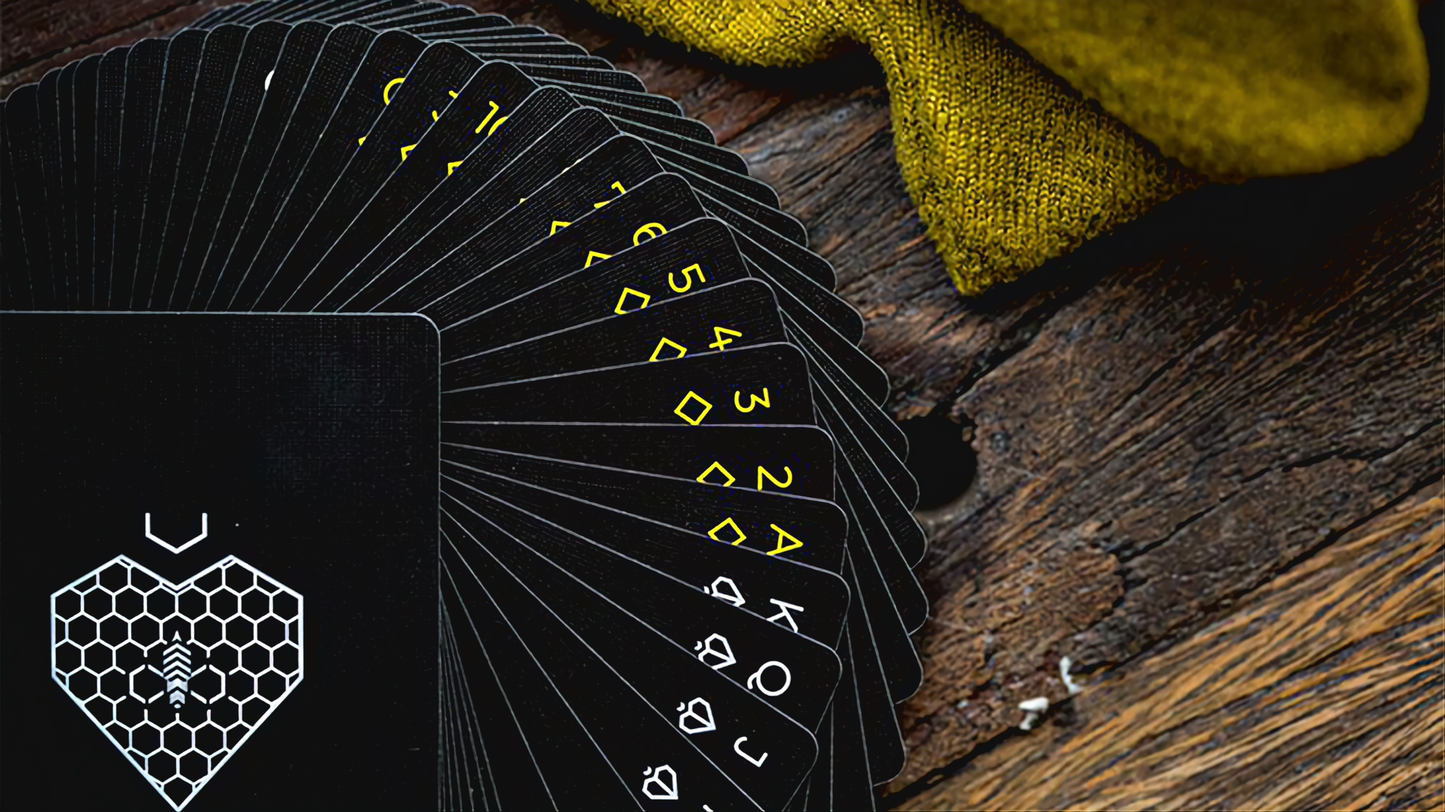 Killer Bees by Ellusionist Playing Cards , Poker , Magic , Cardistry , Singapore